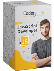 kurs Javascript Developer w CodersLab pudełko